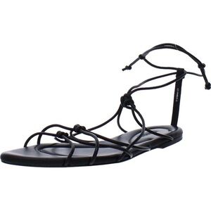 Vince Black Strappy Sandals